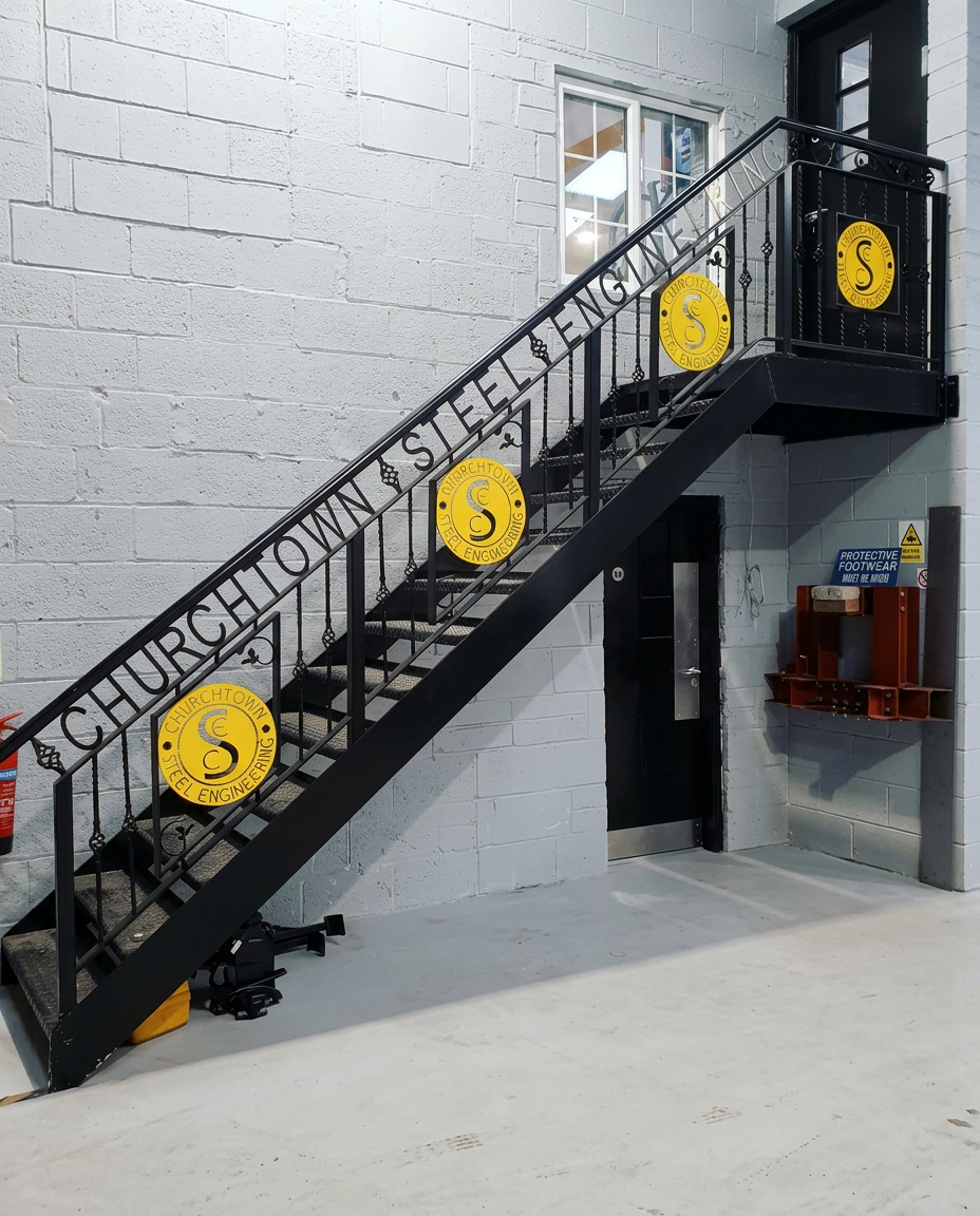 Steel Staircases, Churchtown Steel Engineering Dublin